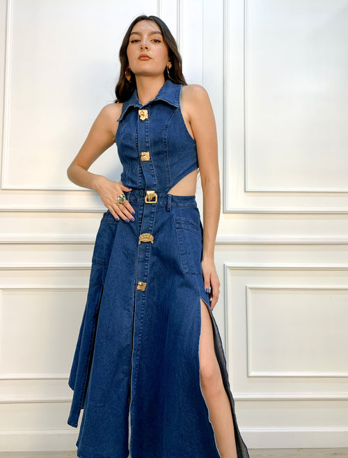 VESTIDO DENIM