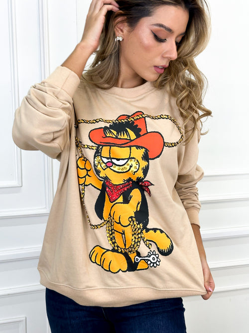 SUDADERA GARFIELD